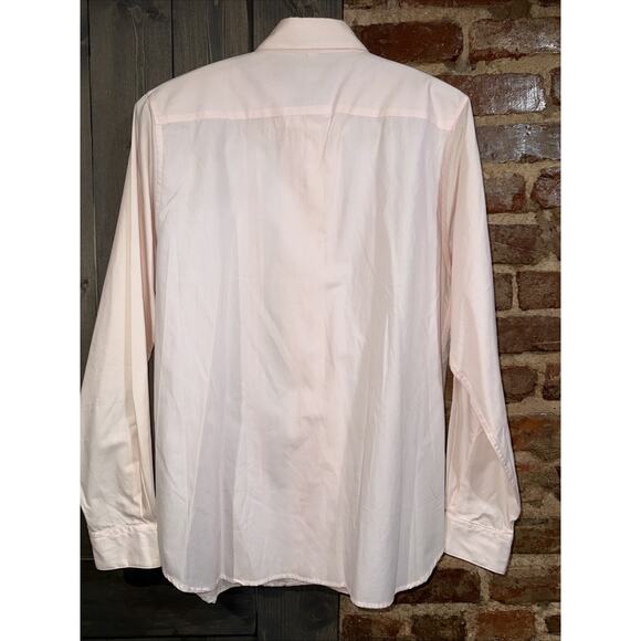 Jason Prescott Vintage Women’s Pink Tux Button Down 100% Cotton Size 14 - Picture 8 of 8